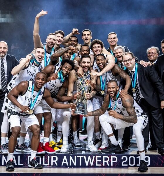 Virtus Pallacanestro Settantatreesima puntata. Trionfo Virtus in Champions League.