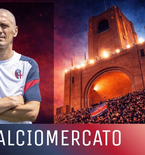 L'allenatore del Bologna Primavera Stefano Morrone, target di calciomercato di alcuni club di Serie C (©1000 Cuori Rossoblù)