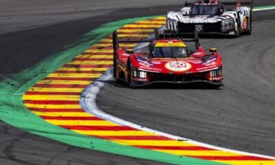 La #50 Ferrari durante la 6 Ore di Spa WEC (© DPPI / FIA WEC)