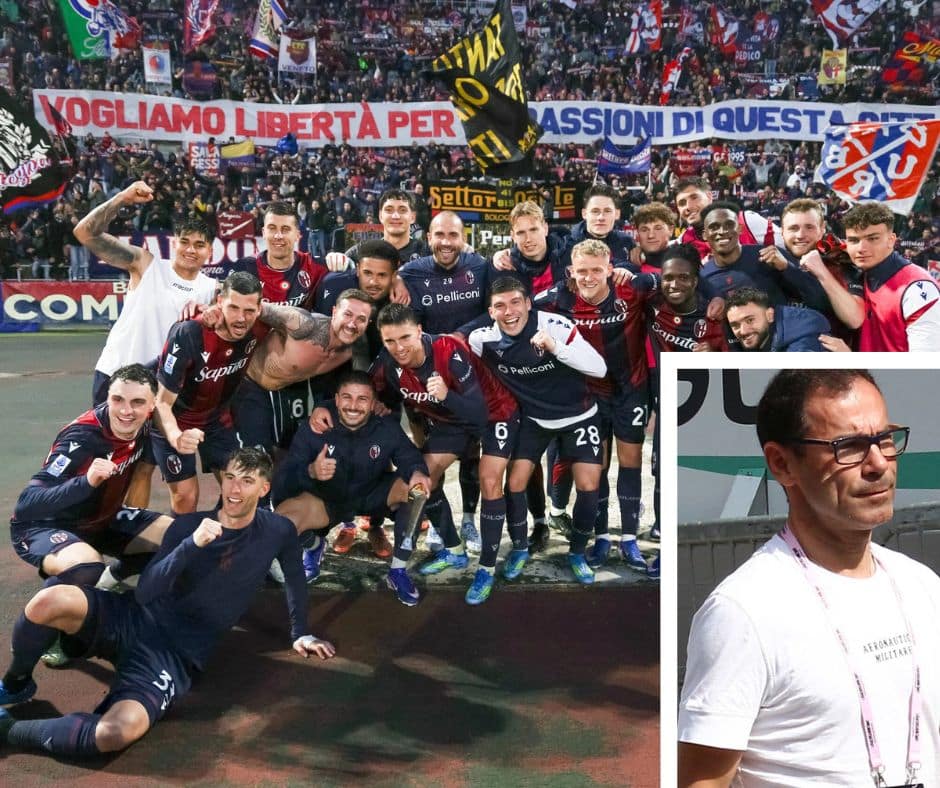 L'ex ciclista Davide Cassani parla del Bologna
