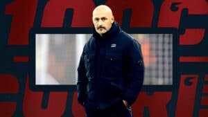 Vincenzo Italiano, Bologna-Roma 1-1 (© Damiano Fiorentini x 1000 Cuori Rossoblù)