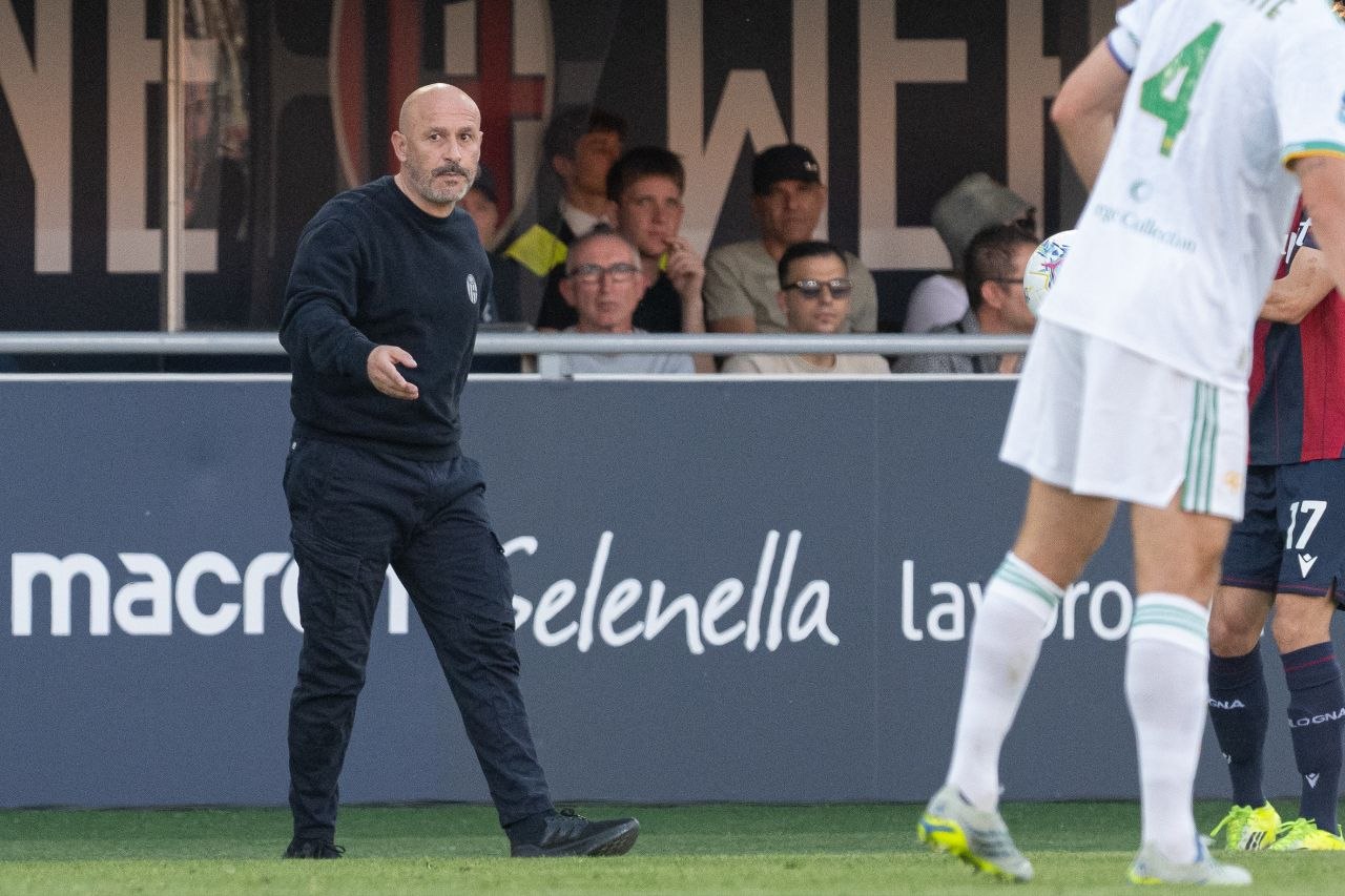 Vincenzo Italiano, tecnico del Bologna