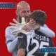 L'abbraccio tra Milinkovic-Savic e Pessina al termine di Bologna-Napoli 2-0 (©1000cuorirossoblù)