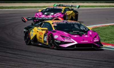 La Lamborghini Huracán ST Evo2 #36 Oregon Team di Fraboni-Rytter a Imola (© Lamborghini Squadra Corse)