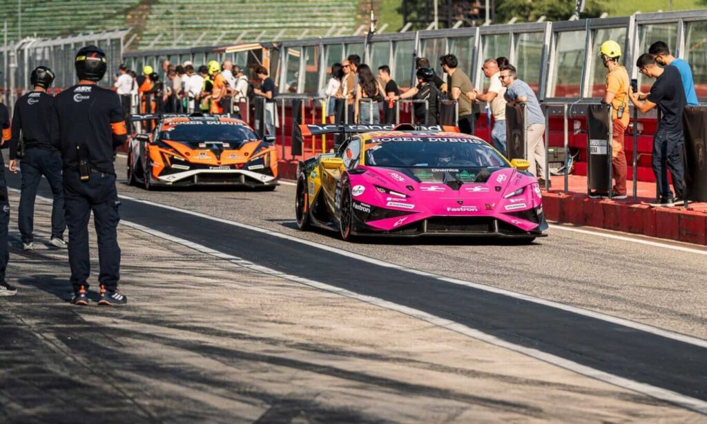La Lamborghini Huracán ST Evo2 #36 Oregon Team di Fraboni-Rytter (© Lamborghini Squadra Corse)