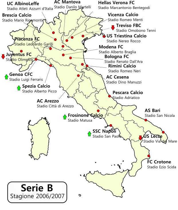 Squadre Serie B 2006-07 (Wikipedia)