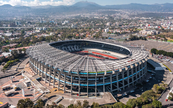 Il monumentale Stadio Azteca, Città del Messico (© depositphotos)