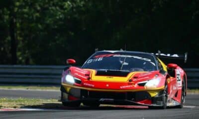 La Ferrari #50 vittoriosa in Gara 1 a Brands Hatch