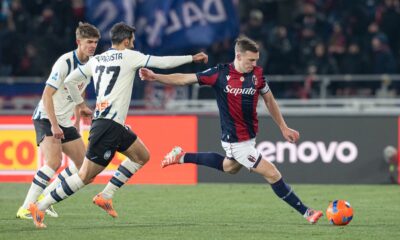 Lewis Ferguson in Bologna-Atalanta (© Damiano Fiorentini)