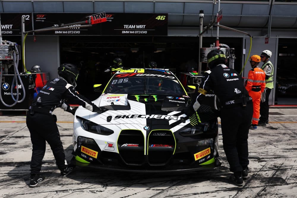 La BMW #46 WRT di Valentino Rossi