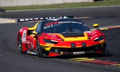 La Ferrari #51 in azione alla 24 Ore di Spa
