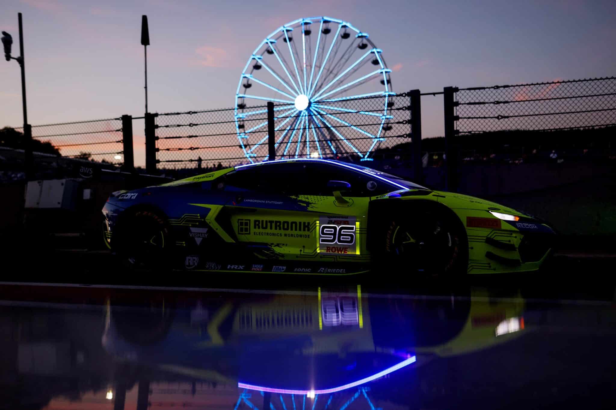 Lamborghini #96 di Rutronik in azione alla 24 Ore di Spa