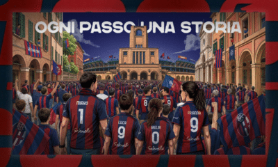 La Campagna abbonamenti del Bologna per la stagione 2026/27 "Ogni passo, una storia" (© 1000 Cuori Rossoblù)
