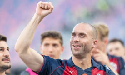 Lorenzo De Silvestri al termine di Bologna-Inter 2025/26 (© Damiano Fiorentini)