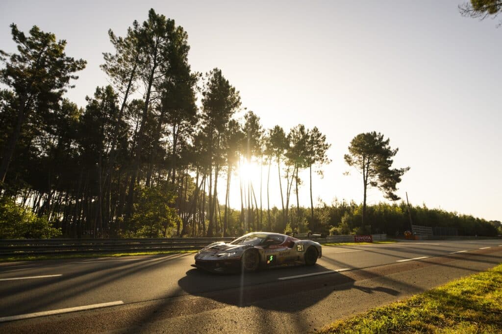 La Ferrari #21 in azione a Le Mans