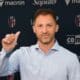 Domenico Tedesco alla conferenza di presentazione (© Ilaria Matteuzzi x 1000 Cuori Rossoblù)
