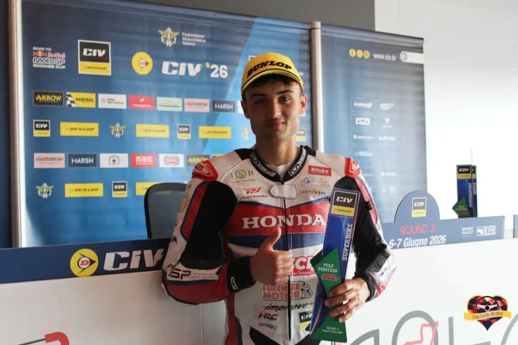 Gabriele Giannini, Honda Scuderia Improve Firenze Motor (© Redazione 1000 Cuori Motori)