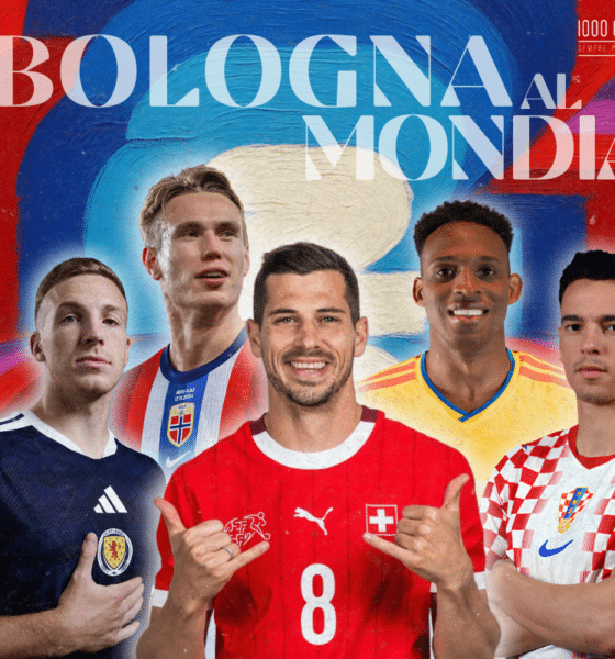 I giocatori del Bologna che partecipano al mondiale