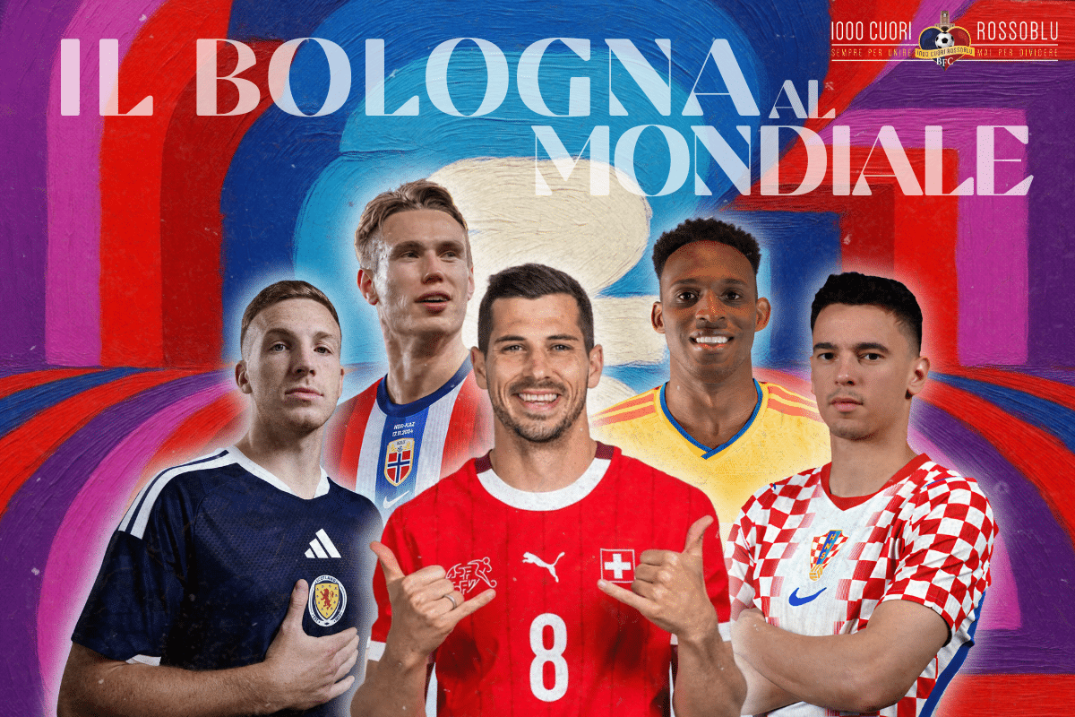 I giocatori del Bologna che partecipano al mondiale