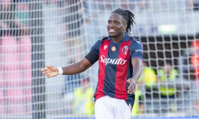 Jonathan Rowe durante Bologna-Inter 2025/26 (© Damiano Fiorentini)