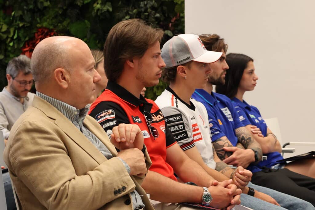 conferenza misano sbk bulega manzi bassani