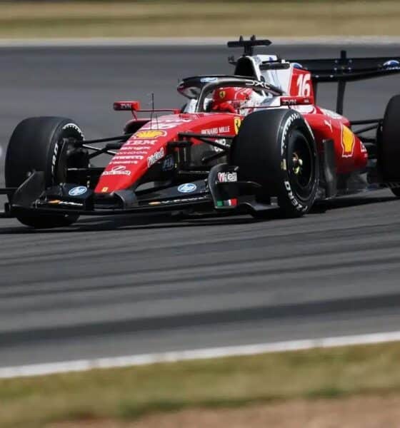 Charles Leclerc durante il GP di Gran Bretagna 2026 (© Ferrari Media Centre)