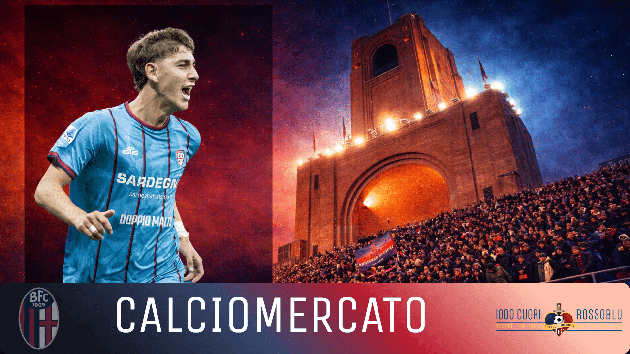 Juan Rodriguez, pilastro del Cagliari e obiettivo di calciomercato del Bologna (©1000Cuori Rossoblu)
