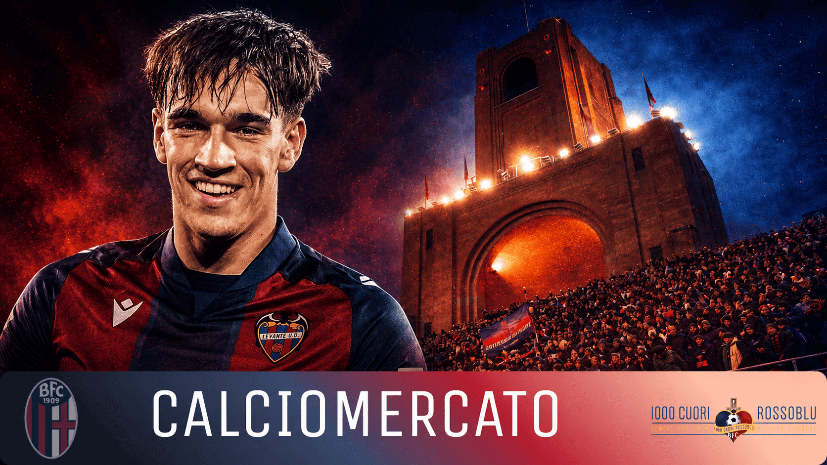 Carlos Espí, Calciomercato Bologna (© 1000 Cuori Rossoblù)