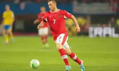 Un giovane Marko Arnautović con la maglia della nazionale austriaca (© depositphotos)
