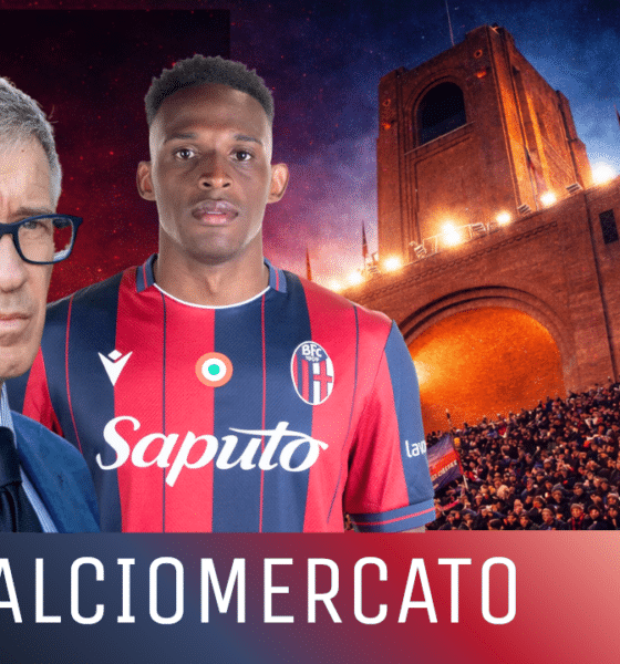 Claudio Fenucci e Jhon Lucumì, Calciomercato Bologna (© Damiano Fiorentini / 1000cuorirossoblù)