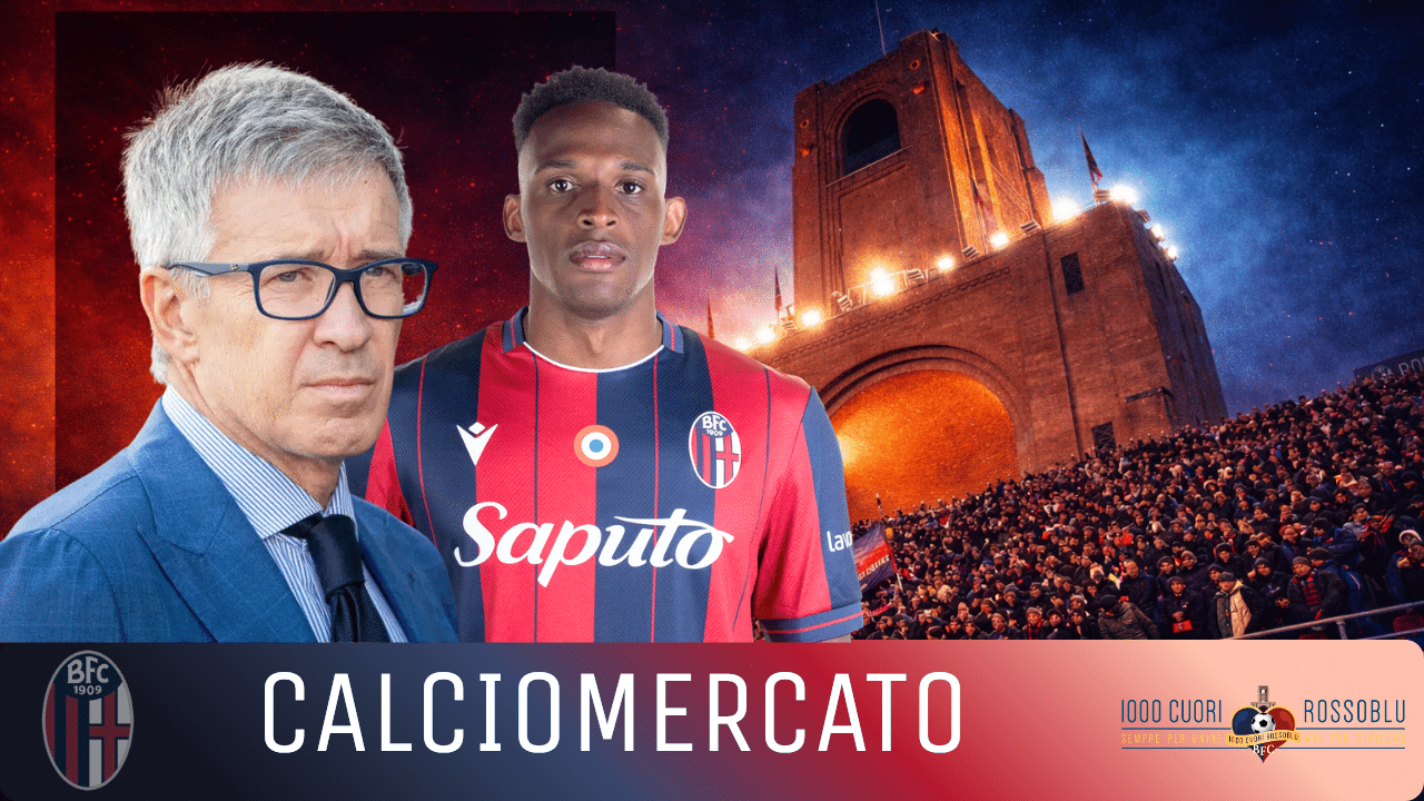 Claudio Fenucci e Jhon Lucumì, Calciomercato Bologna (© Damiano Fiorentini / 1000cuorirossoblù)