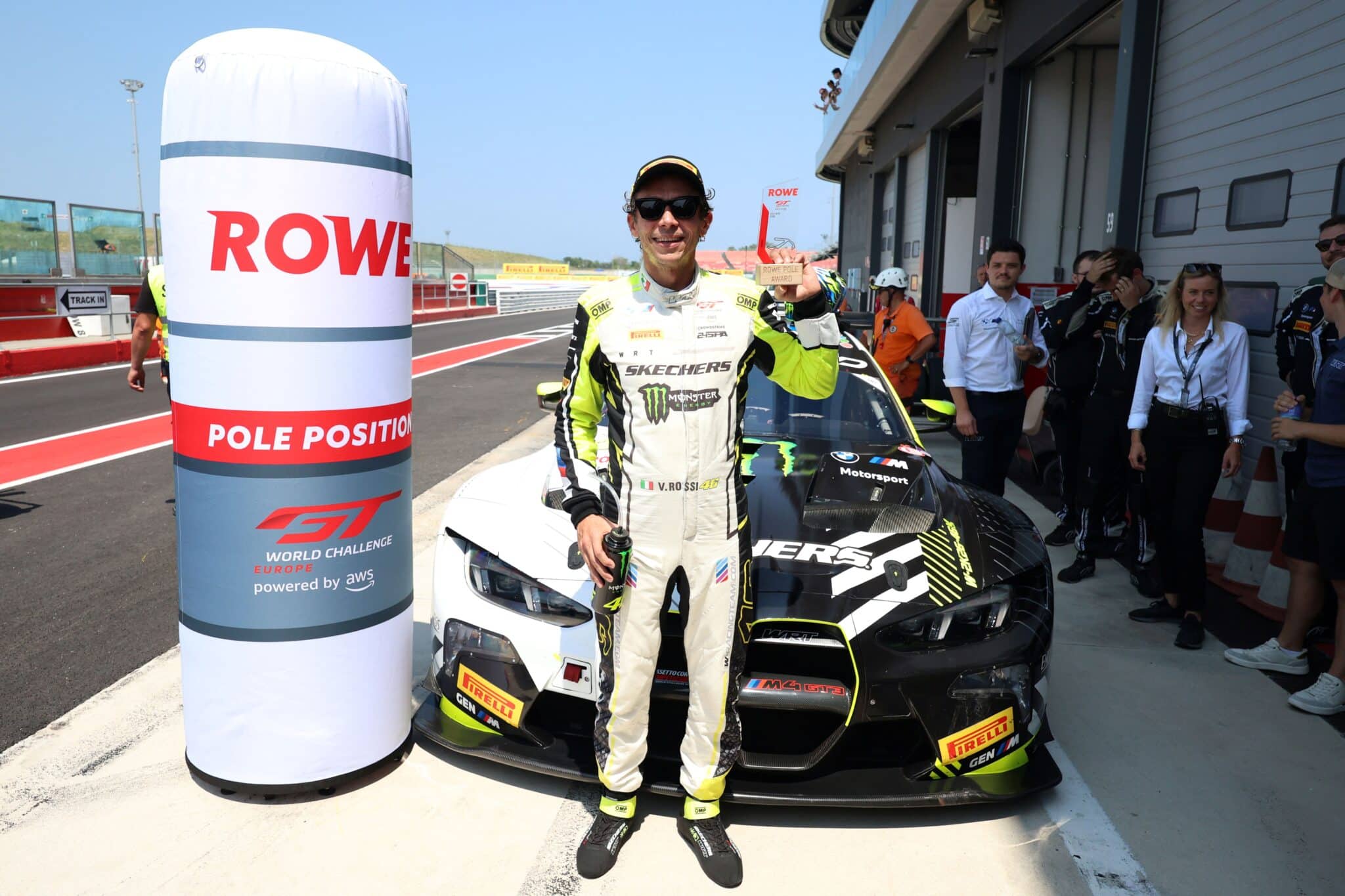 rossi gtwce misano 2026 qualifiche 1