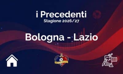 Statistiche e precedenti di Bologna-Lazio
