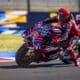 Marc Marquez in pista a Misano (© Ducati Media House)