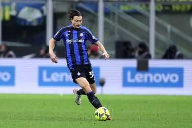Matteo Darmian con la maglia dell’Inter(DepositPhotos)