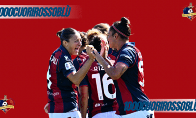 Bologna Women all'esordio (@1000 Cuori Rossoblù)