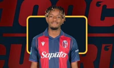 Samuel Mbangula (© 1000 Cuori Rossoblù)