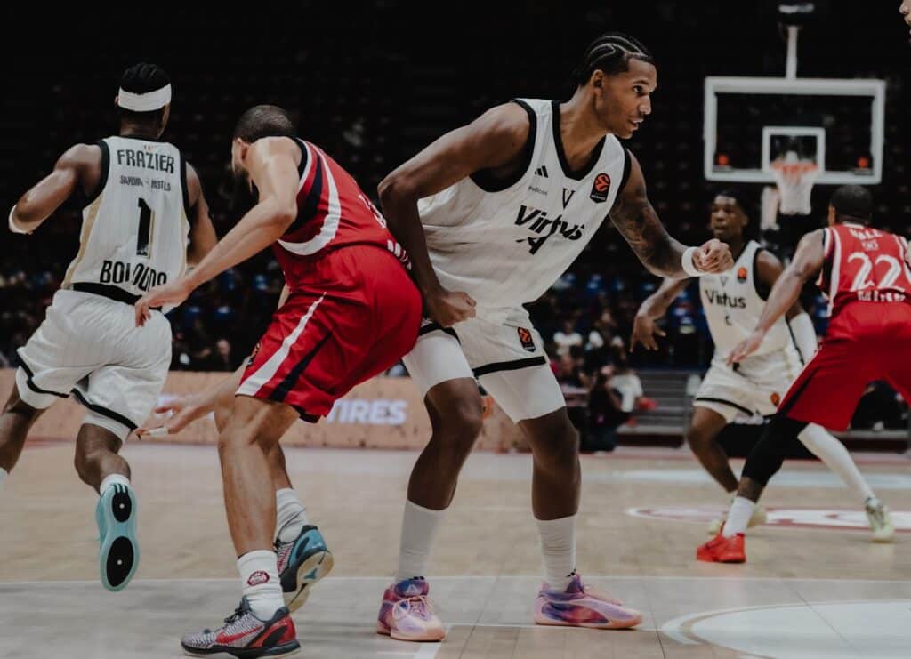 Milano-Virtus (Foto: Virtus Pallacanestro Bologna)